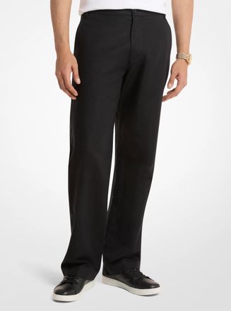 Michael Kors Finn Linen and Cotton Chino Pants
