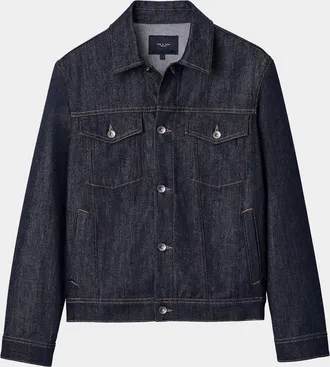 Rag & Bone Men & apos;s Cotton Denim Trucker Jacket