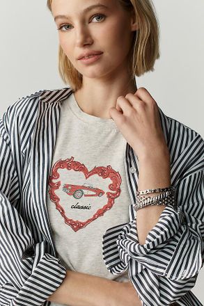 Maeve x Nikki Ackerman Jane T-Shirt Top