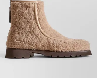 Hereu shearling low boots