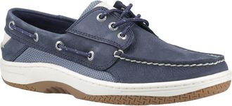 Sperry Top-Sider Billfish 3 Eye Leather Mens Navy Boat Shoes - Size UK 12