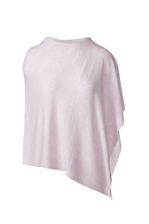 Kinross Cashmere Featherweight Poncho in Orchid at Nordstrom
