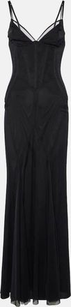 Dolce & Gabbana Satin corset dress