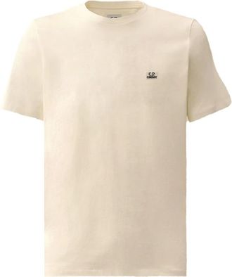 C.P. Company C.p. Company, Heren, Tops, Beige, Maat: L Katoen