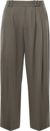 STUDIO NICHOLSON Line Pant - Heren - Broeken - Groen - Maat: XL Linnen