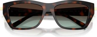 Tiffany & Co. I Tiffany Zonnebrillen - unisex - Zonnebrillen - Bruin - 56 MM - Accessoires