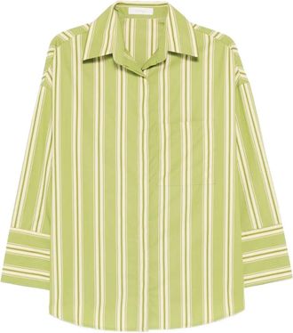 Faithfull The Brand Camicia Clemente a righe - Verde