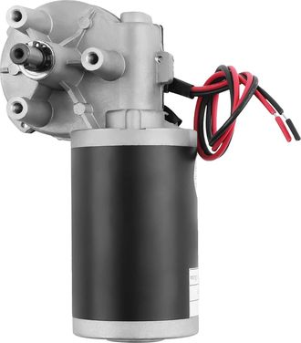 OEM Motorreductor De Tornillo Sin Fin, 24 V, 45 W, 220 Rpm, Di&aacute;metro Del Eje De 10 Mm, Par M&aacute;ximo De 30 Nm