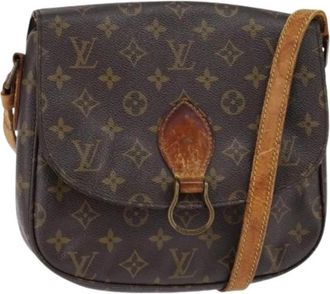 Louis Vuitton Pre-owned Canvas Cross Body Bag - Dames - Vintage Schoudertas - Bruin - ONE Size - Vintage