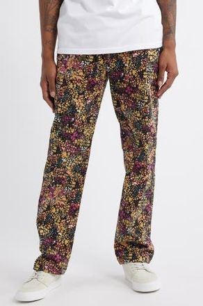 Icecream Azalea Floral Corduroy Pants in Sand Dollar at Nordstrom Rack, Size Small