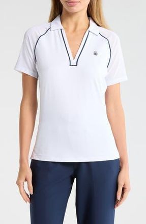 Original Penguin Johnny Collar Knit Polo in Bright White at Nordstrom Rack, Size Large