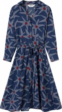 Compa&ntilde;&iacute;afant&aacute;stica Womens Starship Print Midi Dress