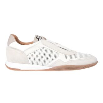 Baldinini Perforated Slip-On Sneaker - male - Baldinini - Sneakers - White - 9 1/2 UK - Shoes
