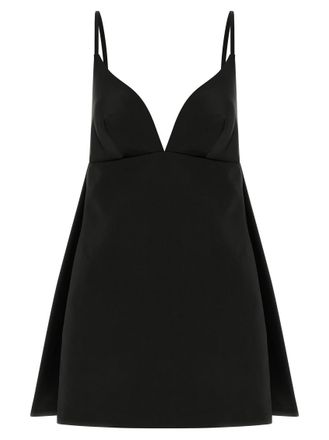 Elisabetta Franchi Black Duchesse dress