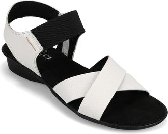 Sesto Meucci Euna Wedge Sandal in White at Nordstrom, Size 9.5