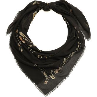 AllSaints Cora Square Scarf in Black at Nordstrom