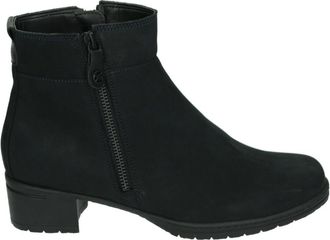 Hartjes Blauwe Su&egrave;de Westernlaars - Dames - Laarzen met Hak - Blauw - 38 1/2 EU - Su&egrave;de - Schoenen