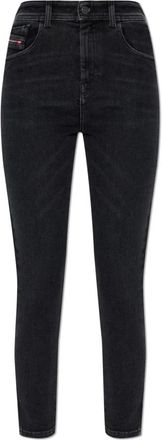 Diesel 1984 Slandy-High Jeans - Dames - Skinny Jeans - Zwart - W28 L30 - Katoen - Jeans