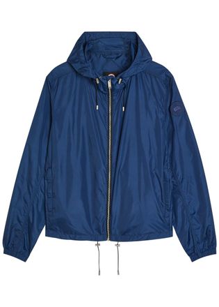 Canada Goose Drift Hooded Logo-appliqu&eacute;d Shell Jacket - Navy - XL