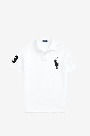 Polo Ralph Lauren Polo aus Baumwollstrick mit gesticktem Logo