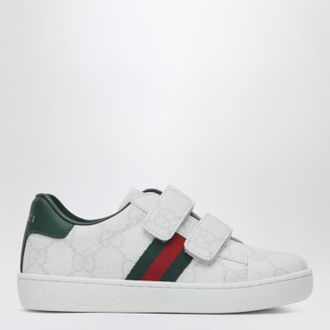 スニーカー GUCCI Women Sneakers 816818FAD7V 9055 White Gucci Womens Re-Web Low-Top Sneakers in White | Size 38.5