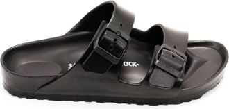 Birkenstock Womens Arizona Essentials Eva Sandals In Black