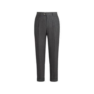 Brunello Cucinelli Brunello Cucinelli, Suit Trousers, male, Gray, Size: XL Pant