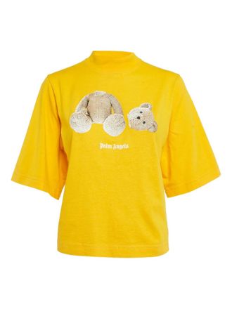 Palm Angels round-neck T-shirt - Yellow