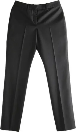 Givenchy Broeken, Dames, Grijs, M, Nylon, Slim-fit Broeken