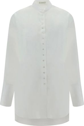 The Row Katoenen blouse - Wit