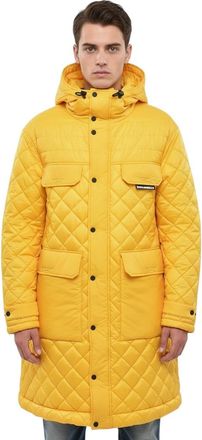 Dsquared2 Yellow Hood Parka Jacket