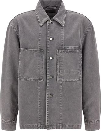 Christophe Lemaire Grey Workwear overshirt