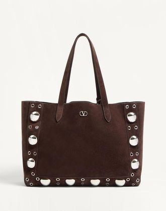 Valentino Garavani Valentino Garavani Nellc&ocirc;te Suede Shopping Bag Wo