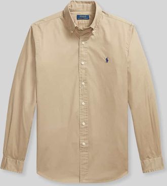 Polo Ralph Lauren Regular Fit Freizeithemd aus reiner Baumwolle in Oliv, Gr&ouml;&szlig;e XXL