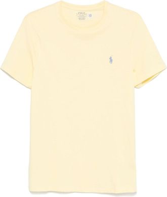Polo Ralph Lauren T-shirt con ricamo - Giallo