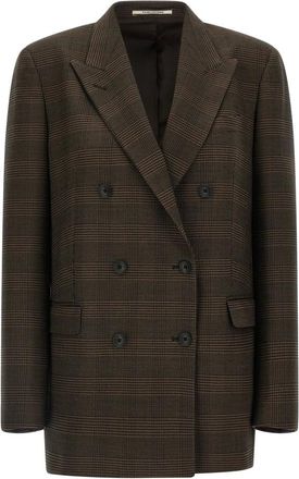 Tagliatore Jasmine Blazer - Jackets - Mujer - Marr&oacute;n - 2XS