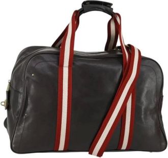 Bally Pre-owned Weekend Bags, female, Brown, Size: ONE SIZE Pre-owned Weekend Bag