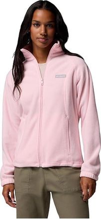 Columbia Benton Springstm Full Zip Womens Jacket Satin Pink : 2XL, Polyester