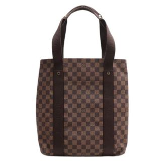 Louis Vuitton Pre-owned Tote Bags, male, Brown, Size: ONE SIZE Pre-owned Cabas Beaubourg Damier Tote Bag