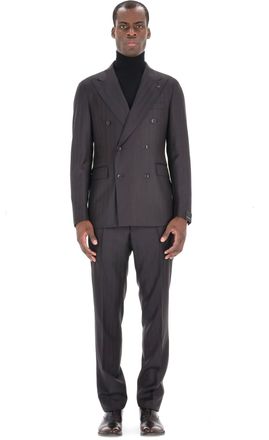 Tagliatore Super 110s Vesuvio Wool Line Resca Dress