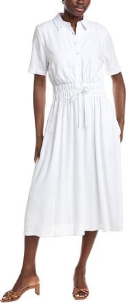 Nanette Lepore Linen-Blend Midi Dress