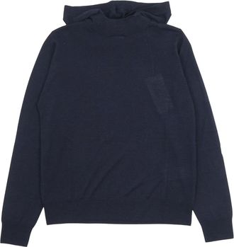 P.A.R.O.S.H. Linfa Round-neck Truien - Dames - Ronde hals truien - Blauw - L - Wol - Truien & Vesten