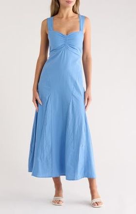 Stitchdrop Bae Shore Sleeveless Midi Dress in Marine Blue at Nordstrom Rack, Size X-Large