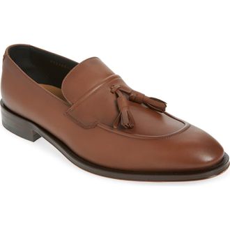 BOSS Derrek Tassel Loafer in Med Brn at Nordstrom Rack, Size 10Us / 9Uk