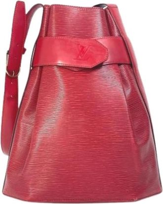 Louis Vuitton Pre-owned Epi Schoudertas - Dames - Vintage Tas - Rood - ONE Size - Leer - Vintage