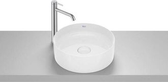 Roca Lavabo Sobre Encimera Fineceramic Terra Di&aacute;metro 390mm Blanco.-roca: Dise&ntilde;o, Innovaci&oacute;n Y Calidad