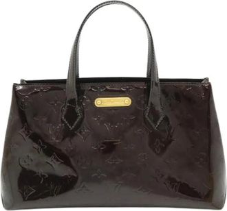 Louis Vuitton Pre-owned Handbags, female, Purple, Size: ONE SIZE Pre-owned Leather Handbag