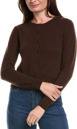Fort&eacute; Cashmere Cropped Cashmere Sweater