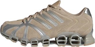 adidas Mega Ghostride - Dames - Hardloopschoenen - Beige - 38 EU - Leer - Fitness