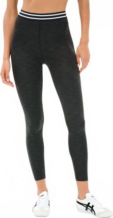 SPLITS59 Womens Bailey High Waist Active Rib Legging In Heathered/graphite